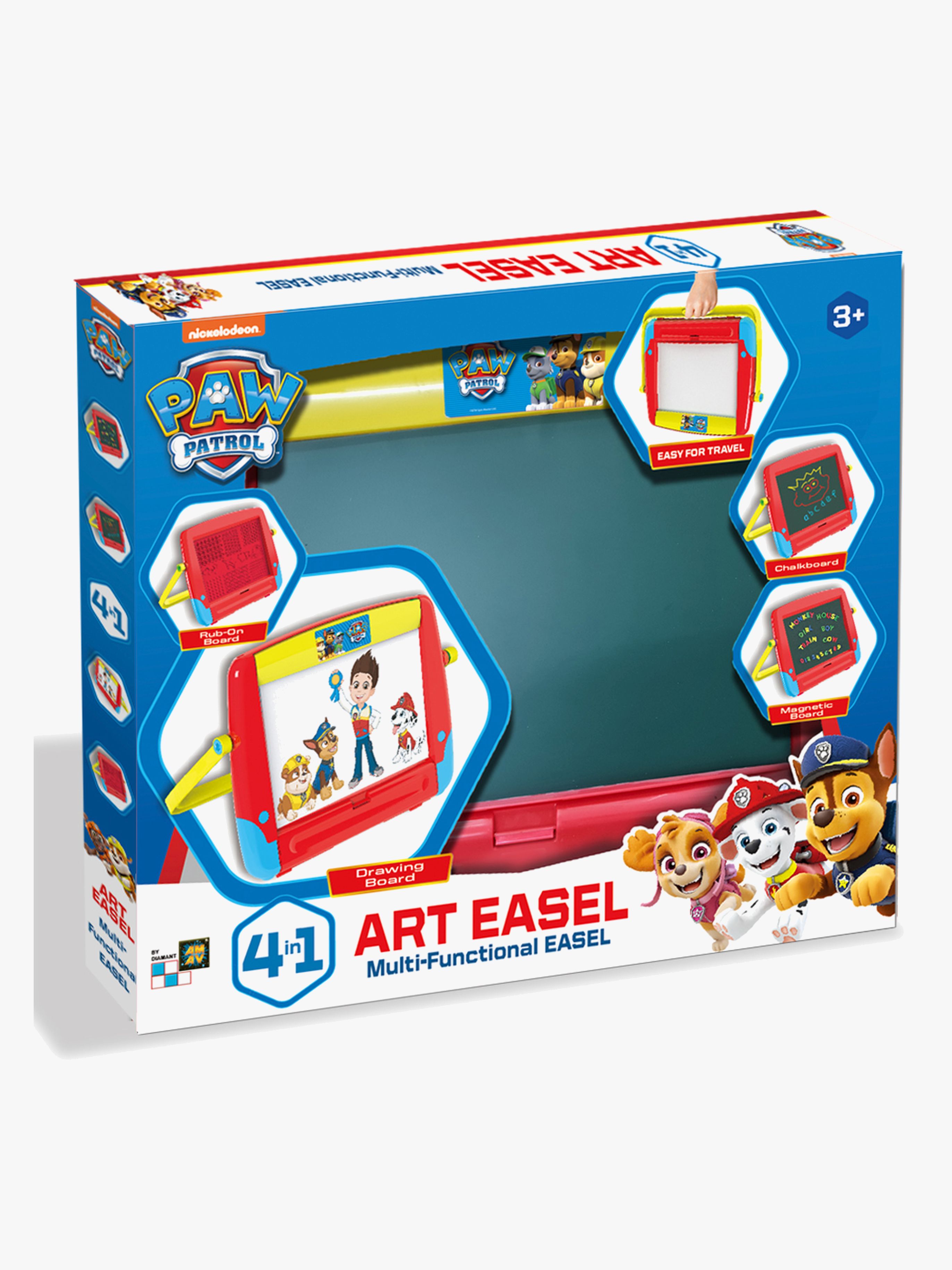 Paw Patrol 4-i-1 Tegnetavle med Staffeli