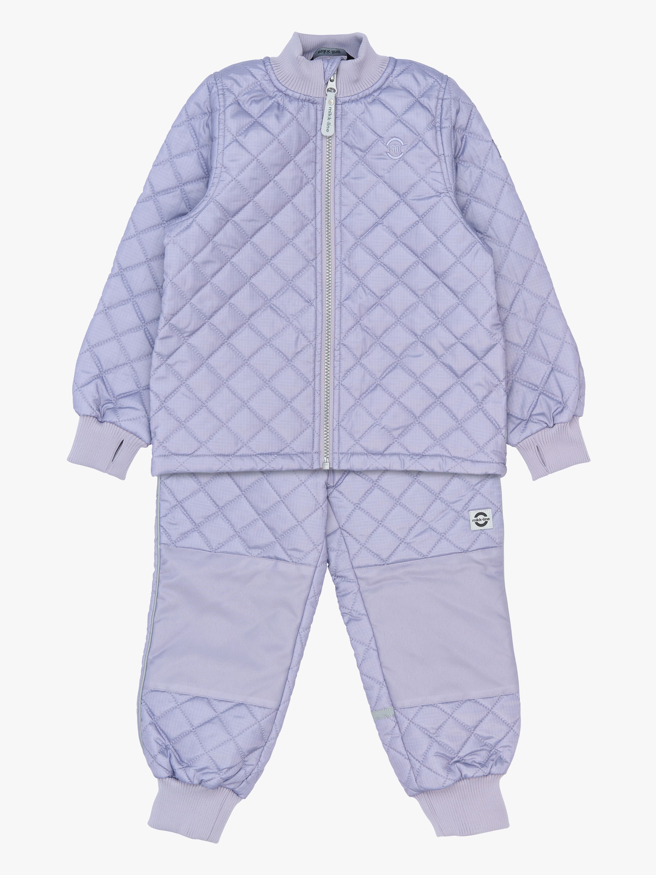 Mikk-Line Termosæt, Lavender Gray, 98