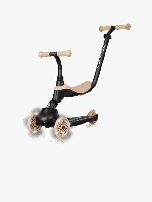 QPlay Sema Evo 5-in-1 Trehjulet Løbehjul, Khaki