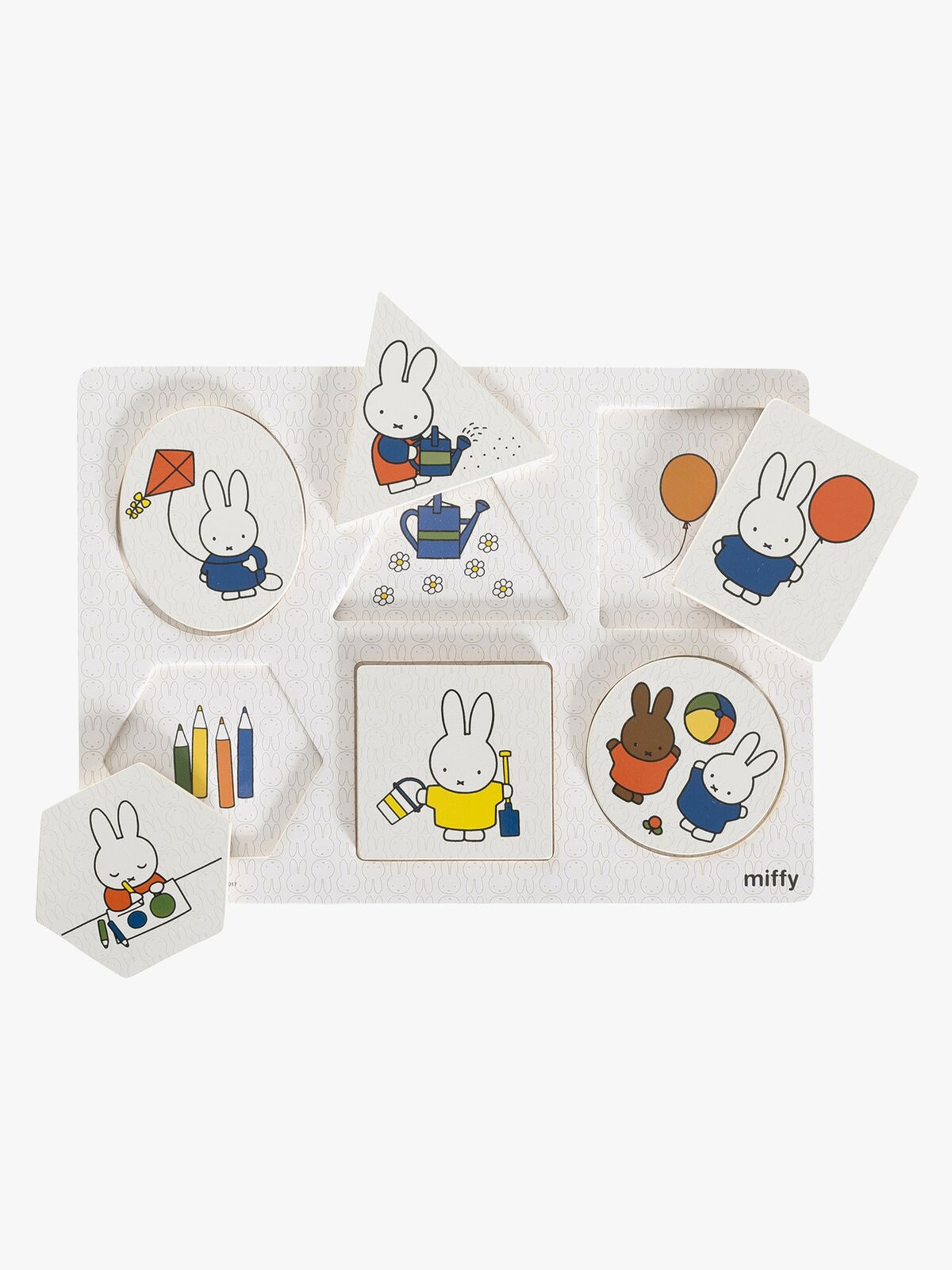 Miffy Formpuslespil, 6 Brikker