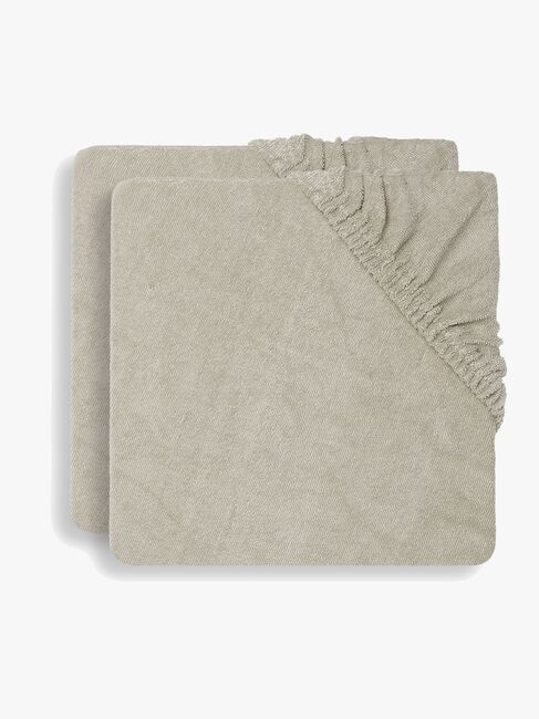 Jollein Betræk til Puslepude 50x70cm 2-pak, Nougat