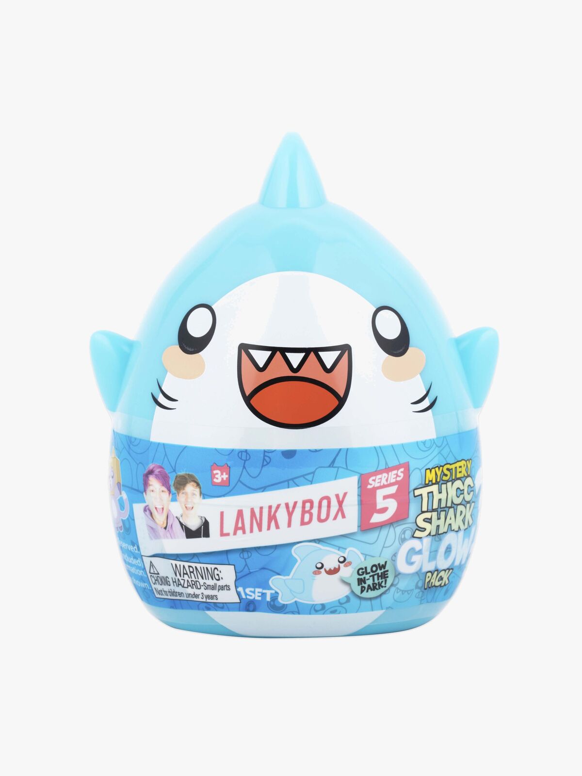 LankyBox Thicc Shark Glow Pack Legesæt