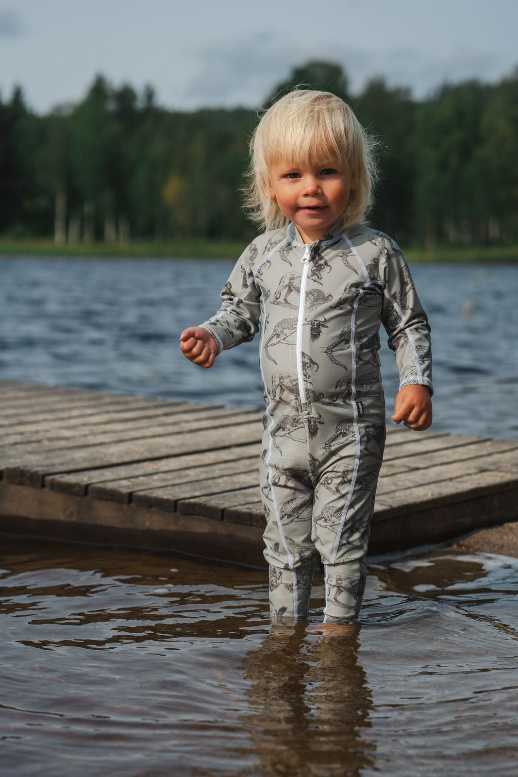 Lindberg Summer UV-Dragt, Mint Green/Grey