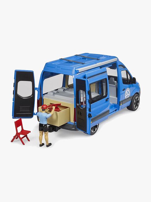 Bruder MB Sprinter Autocamper med Tilbehør