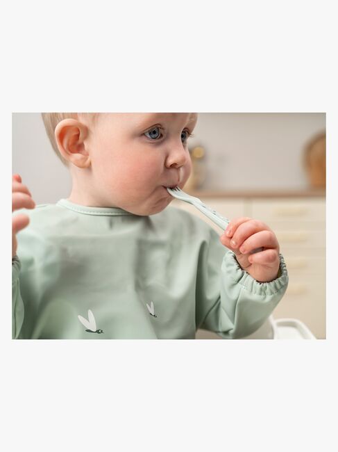 Done By Deer Foodie Bestik Happy Dots, Grøn