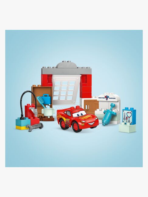 LEGO DUPLO Disney 10456 Lynet McQueens besøg i Docs værksted