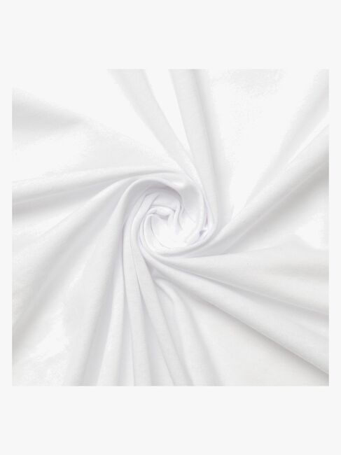 BabyMatex Hygienic Bamboo Vandtæt Stræklagen til Barneseng 70 x 140 cm, Hvid