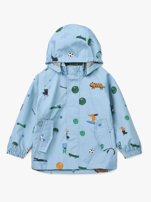 LIEWOOD Pedia Regnsæt, Fun/Beach Blue