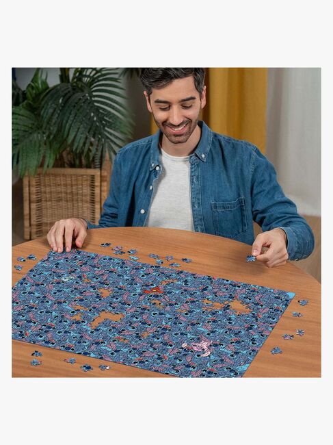 Ravensburger Disney Challenge Stitch Puslespil 1000 Brikker