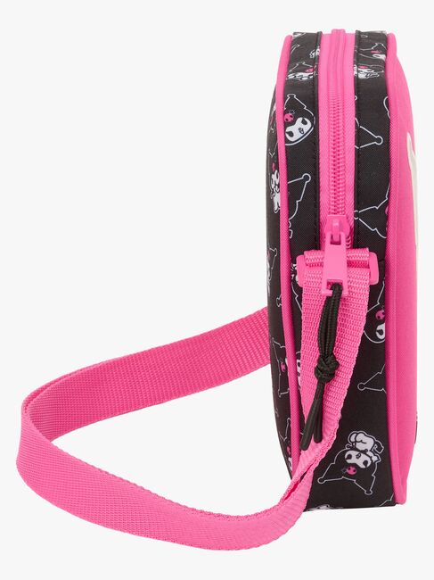 Hello Kitty Kuromi Skuldertaske, Lyserød/sort