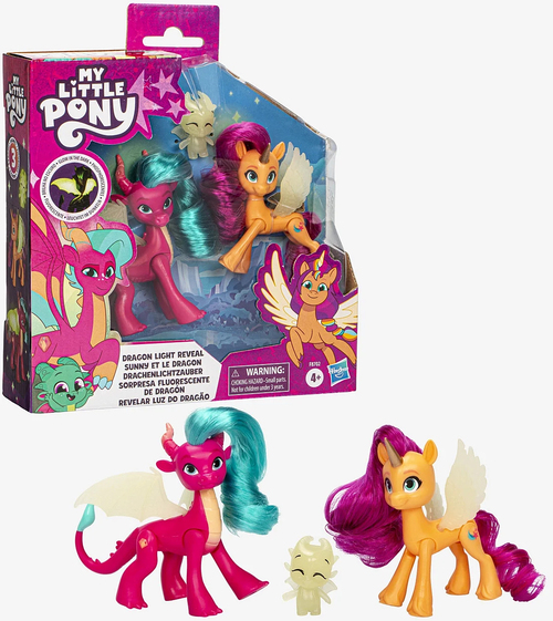 My Little Pony Dragon Light Reveal Figursæt