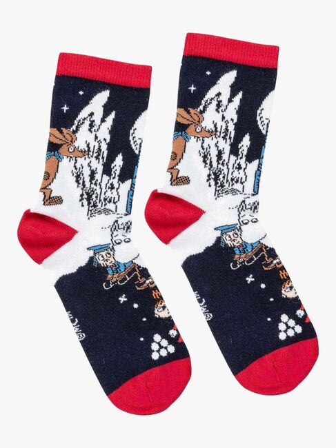 Moomin By Martinex Winterland Strømper, Dark Blue 72589899-DarkBlue-1616_2.jpg