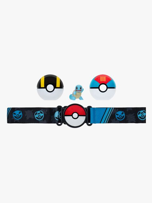 Pokémon Clip 'N' Go Bælte Legesæt Squirtle med Poké-ball