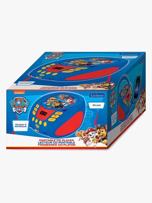 Paw Patrol CD-Afspiller, Blå/Rød