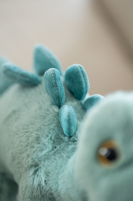 Teddykompaniet Dino Stegosaurus Bamse Stor, Grøn