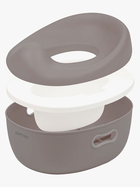 Nattou 3-in-1 Potte, Taupe