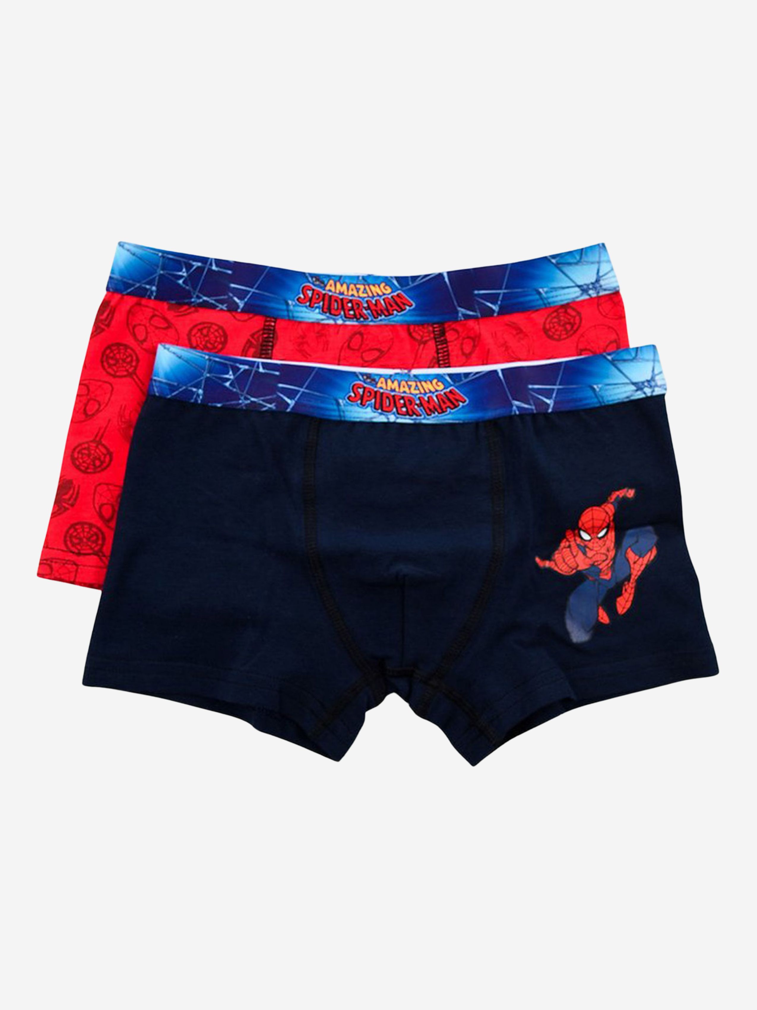 Marvel Spider-Man Boxer Underbukser 2-pak, Multifarvet, 122