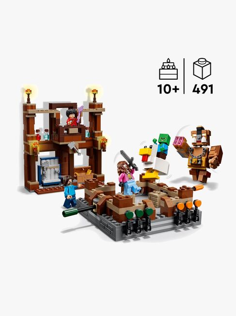 LEGO Minecraft 21272 Skovpalæets kampring