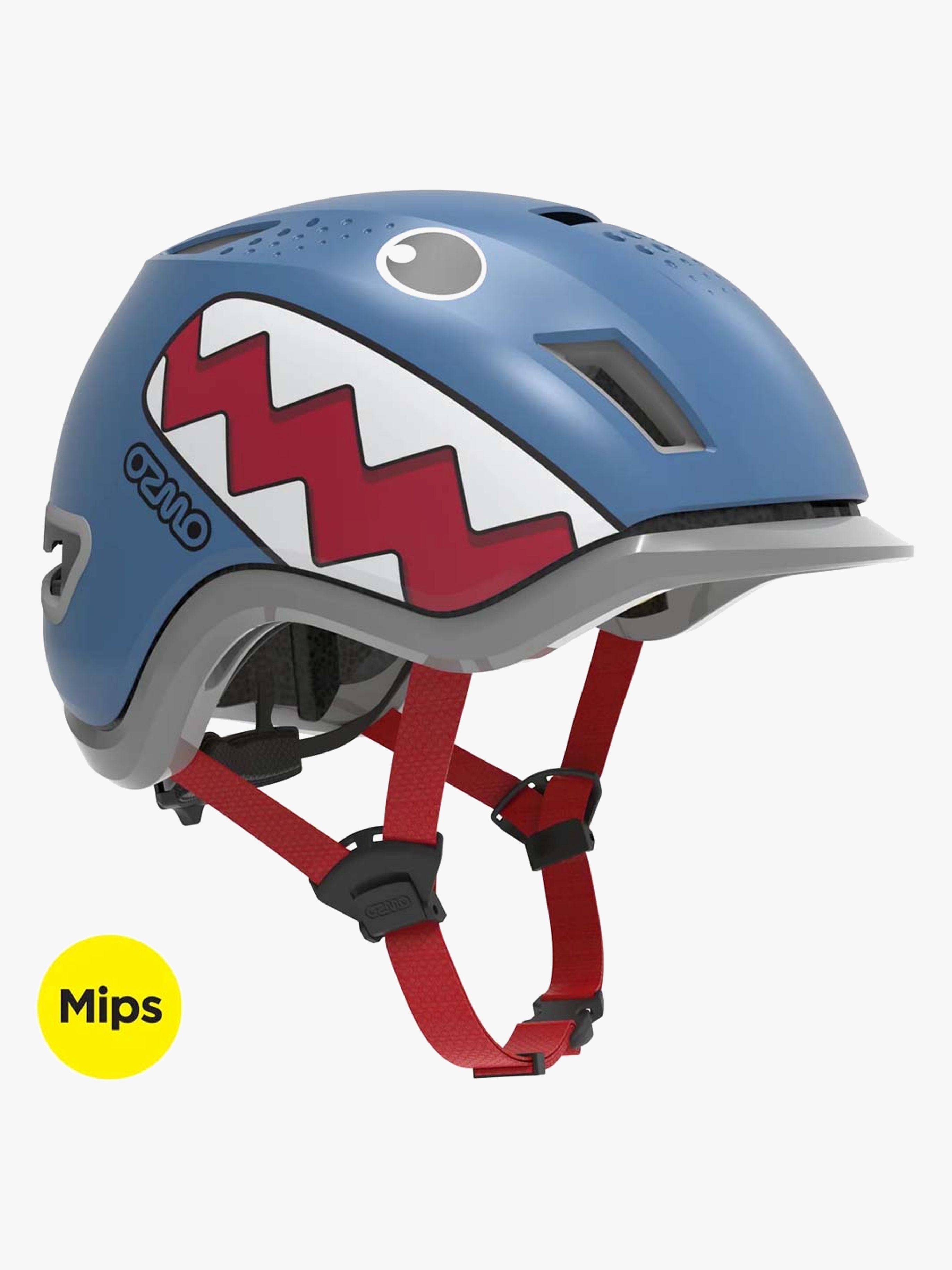 Ozmo Hjelm Sidekick MIPS, Shark Bite, XS