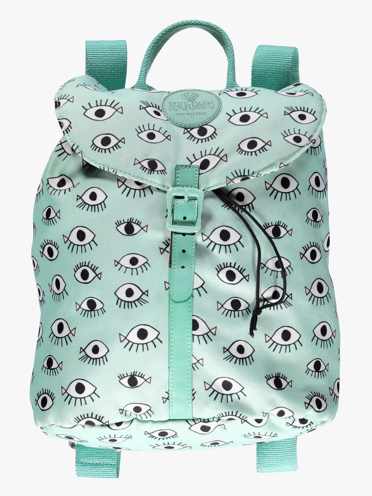 Beach & Bandits Rygsæk O my, Fish eye, Grøn 