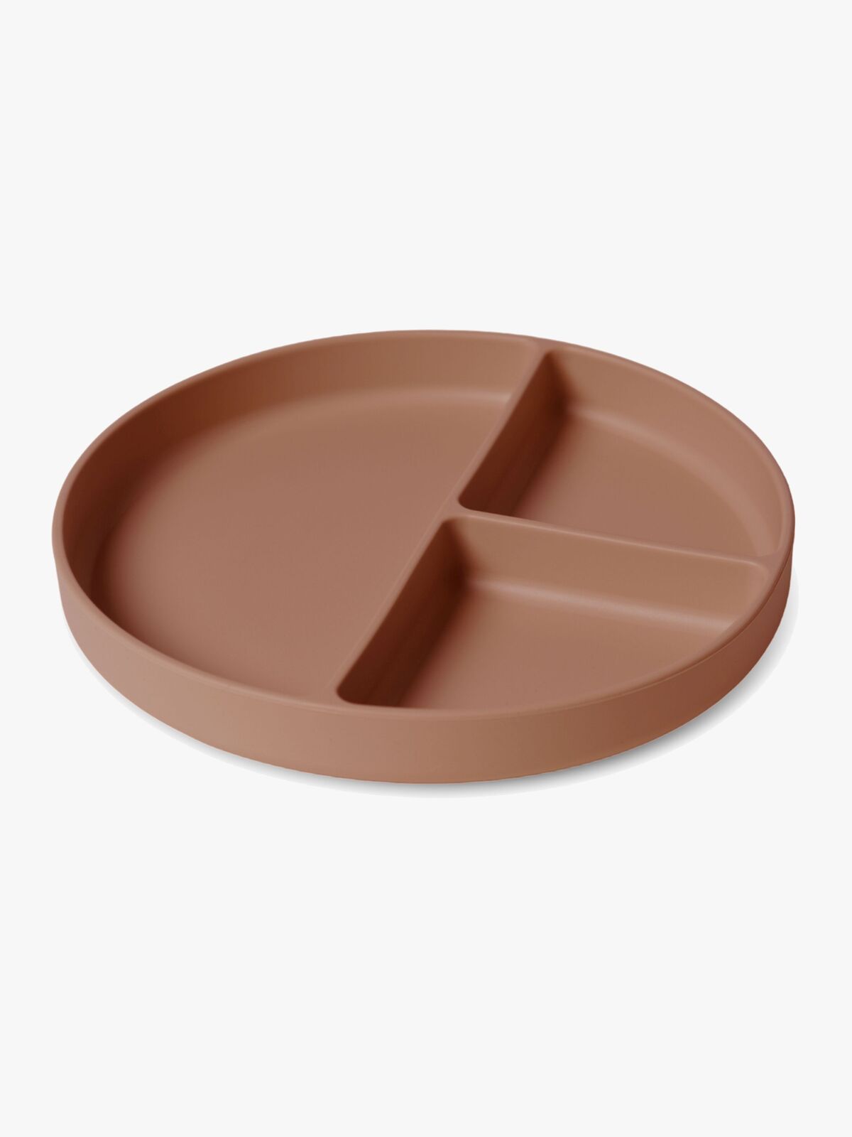 nuuroo Mingo Opdelt Tallerken Silikone, Chocolate Malt