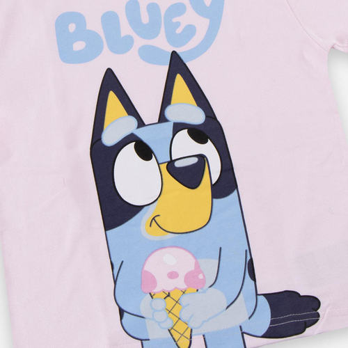 Bluey T-shirt, Lyserød