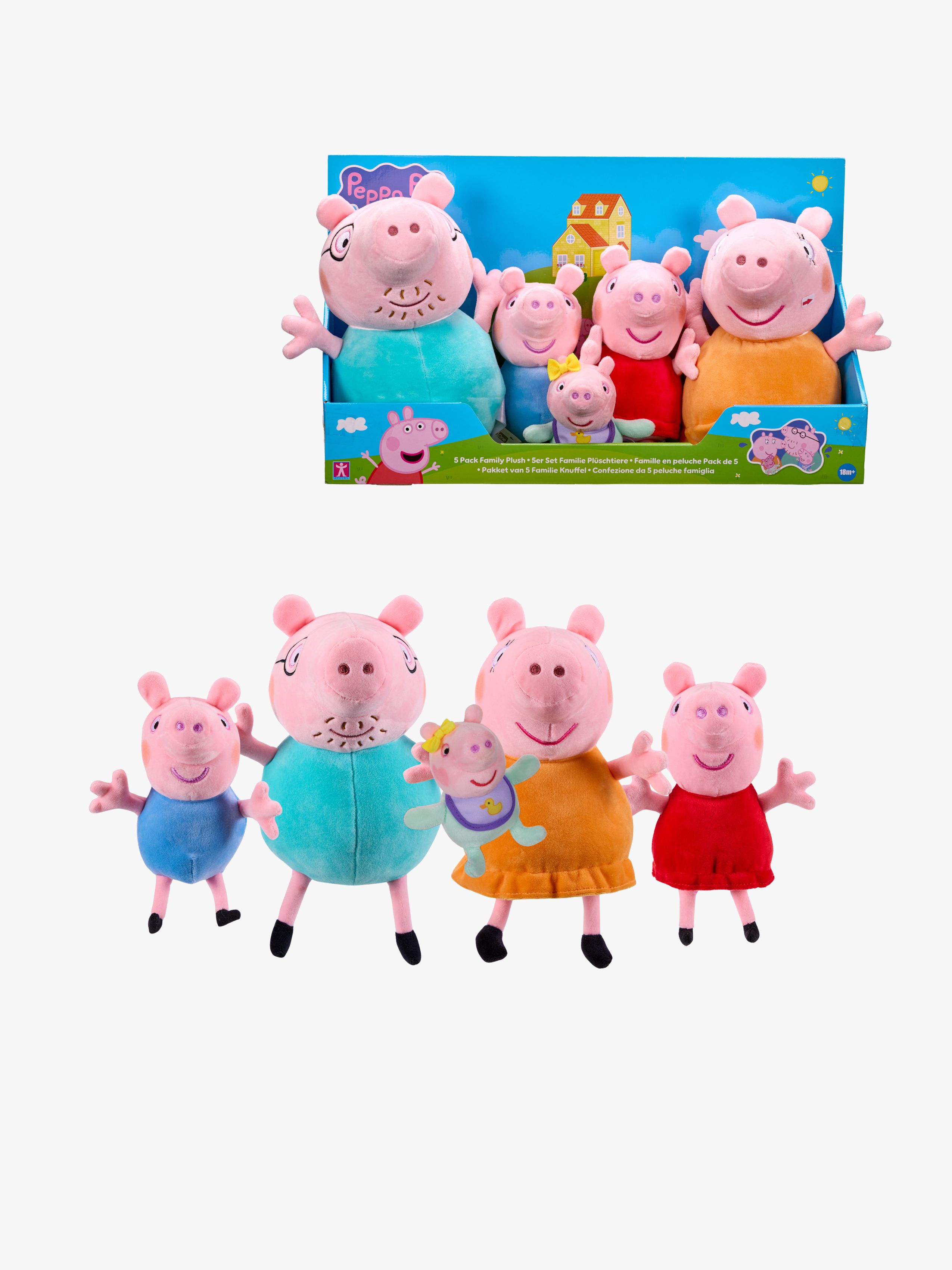 Gurli Gris Bamse Familie 5-Pak