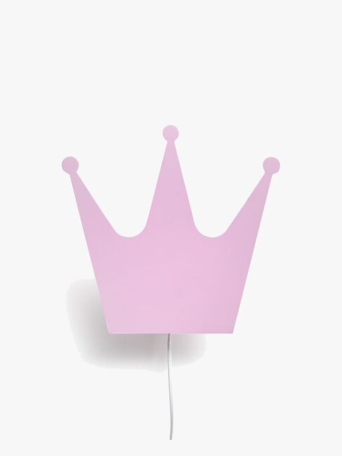 Cloudberry Castle Væglampe Krone, Pink