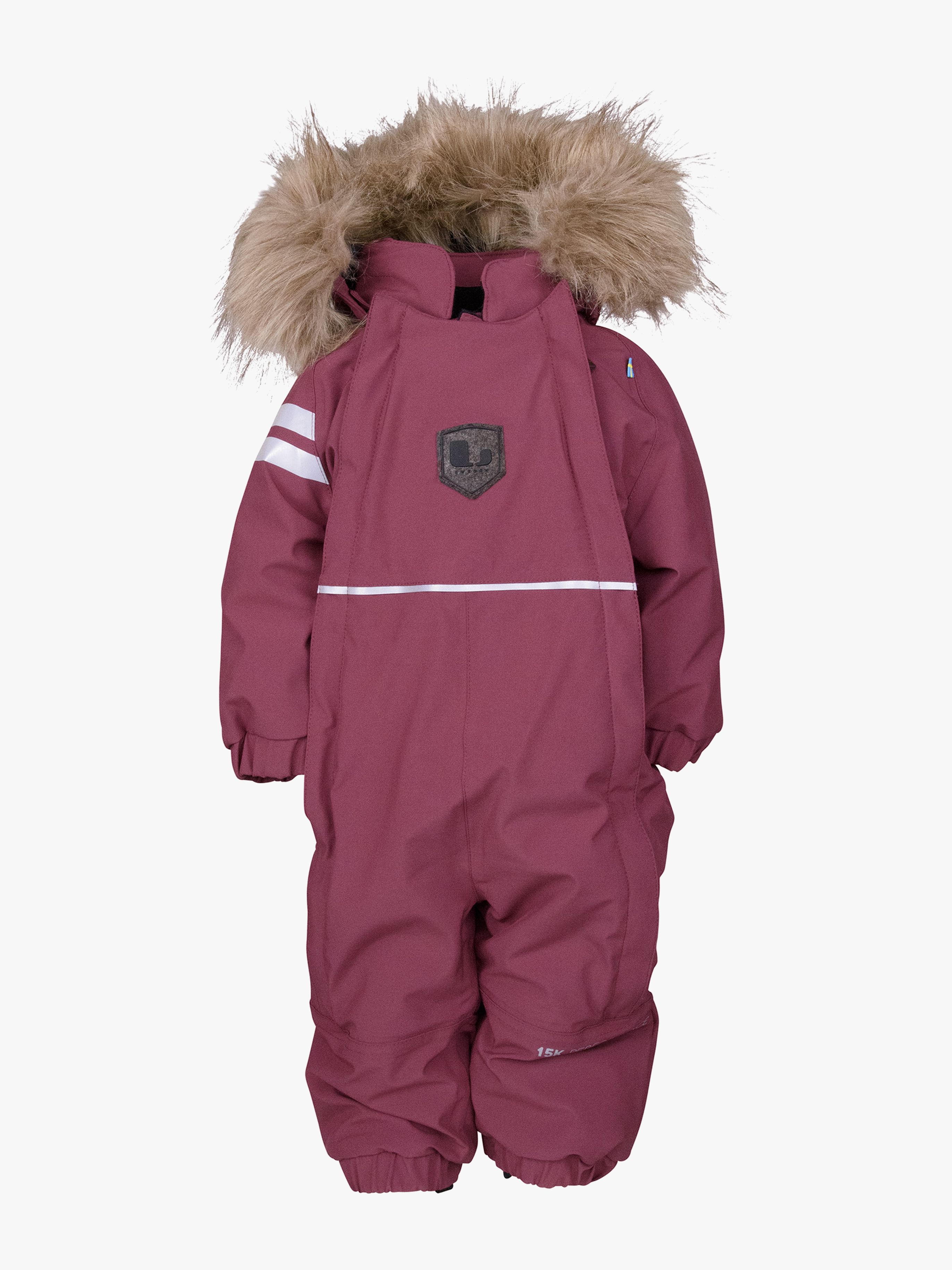 Lindberg Colden Babyflyverdragt, Dry Rose, 74