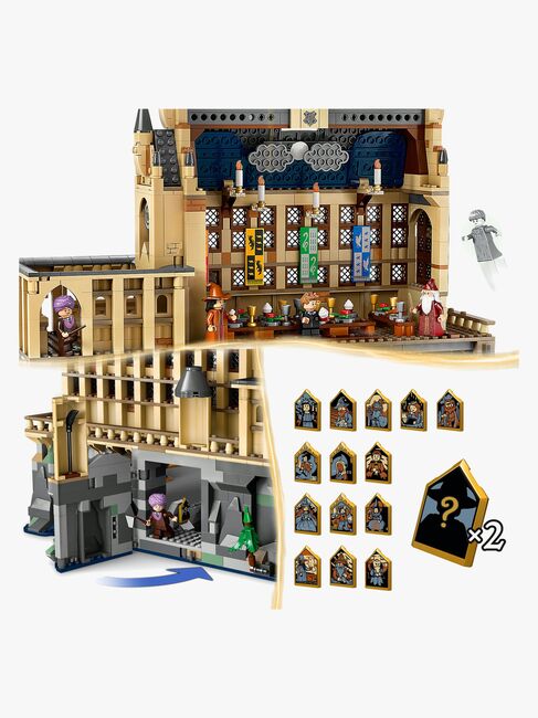 LEGO Harry Potter 76435 Hogwarts-slottet: Storsalen