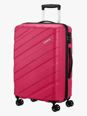 American Tourister Jetdriver Spinner Kuffert 63L, Raspberry Pink