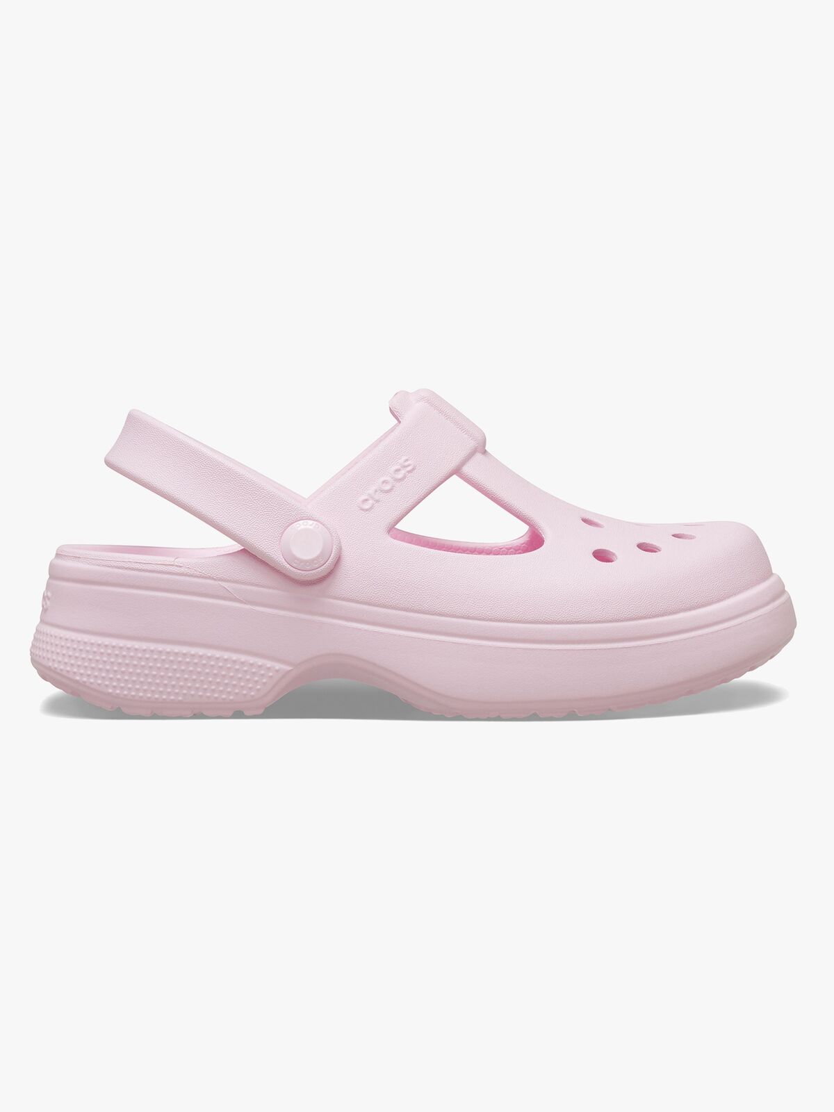 Crocs Classic Mary Jane Clogs, Pink Milk