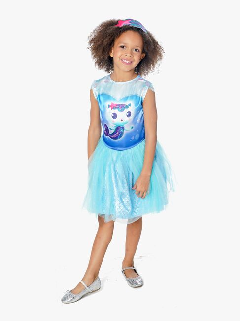 Gabby's Dollhouse Deluxe Mercat Kostume med Hårbånd