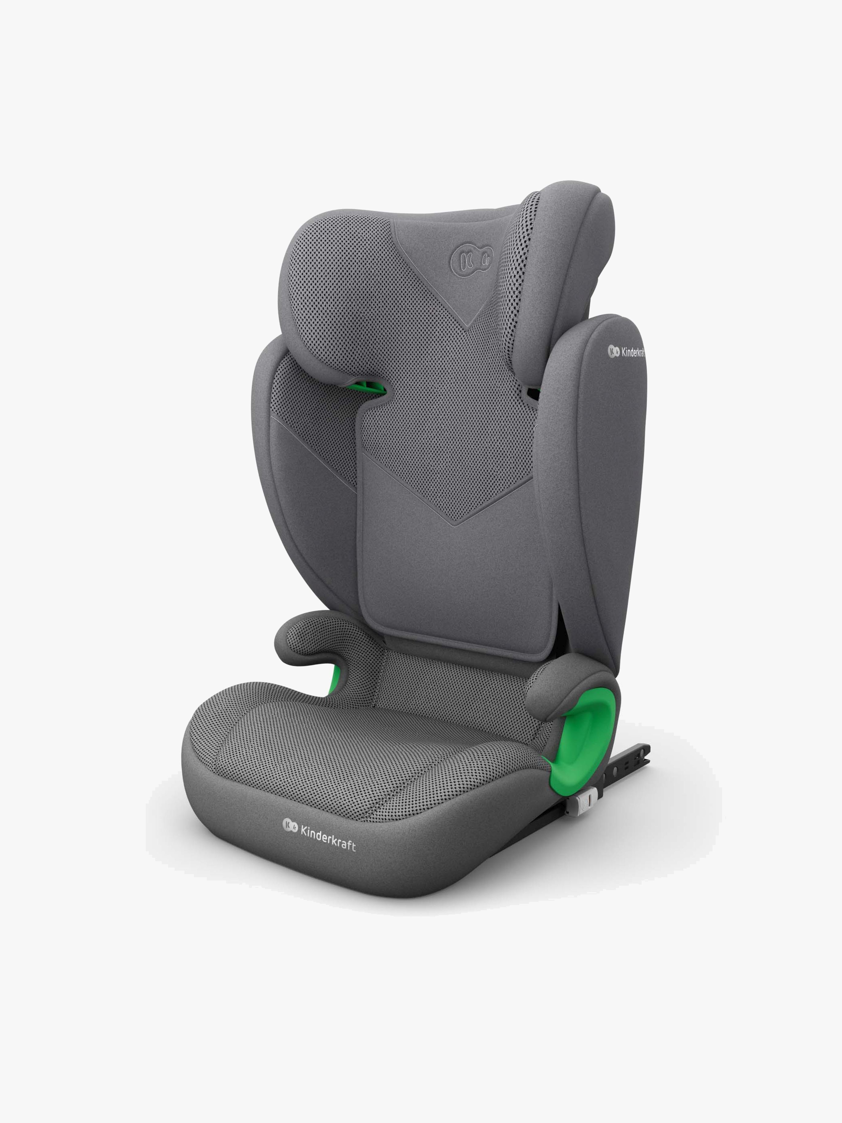 Kinderkraft Junior Fix 2 Plus I-Size Autostol, Grå