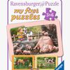 Ravensburger Puslespil Exploring The Farm 3x6 Brikker