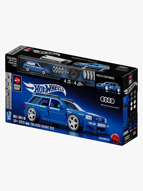 Mattel Brick Shop Hot Wheels Speed Series Byggesæt Audi Avant RS2 -94