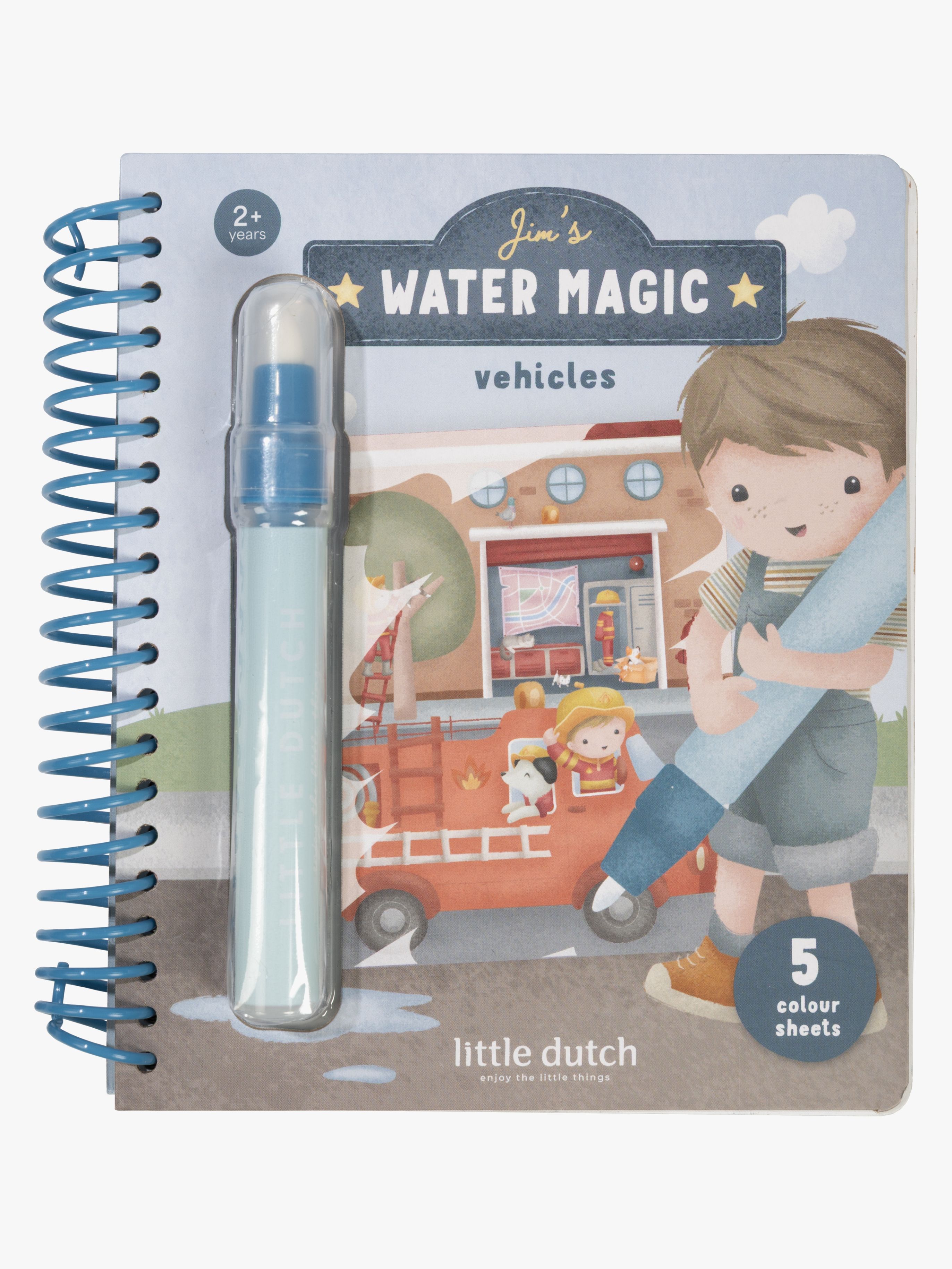 Little Dutch Jim Vehicles Malebog Magisk Vand