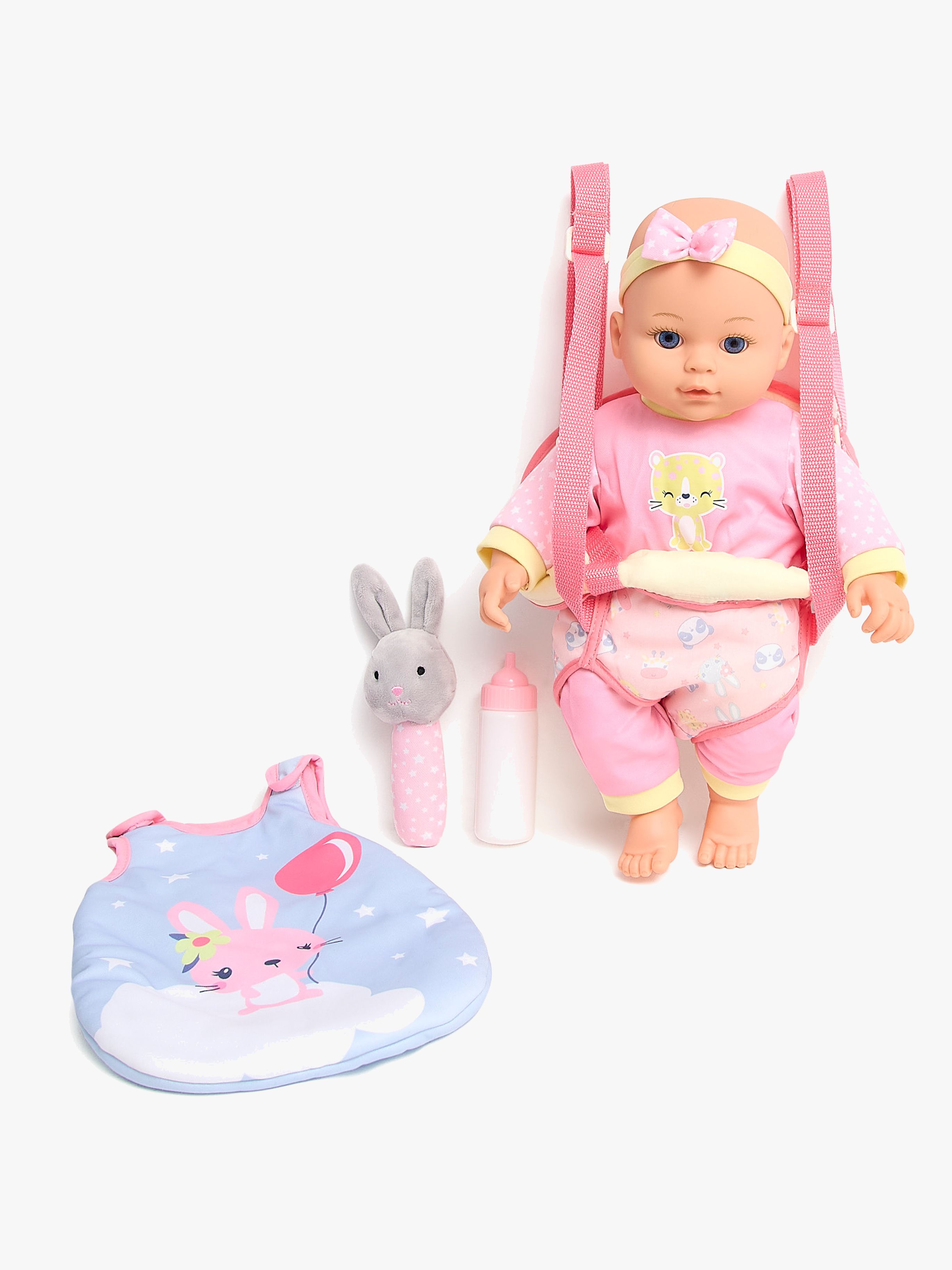 Cloudberry Castle Dukke med Sovesæt Nelly 35 cm