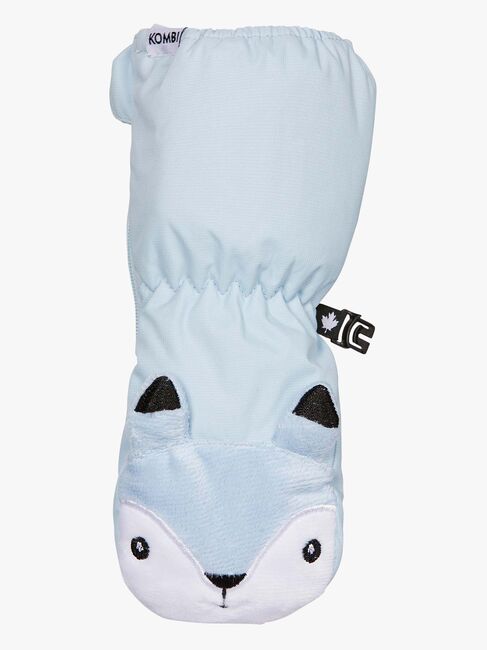 Kombi Sherpa Animal Vanter, Soft Blue Fox