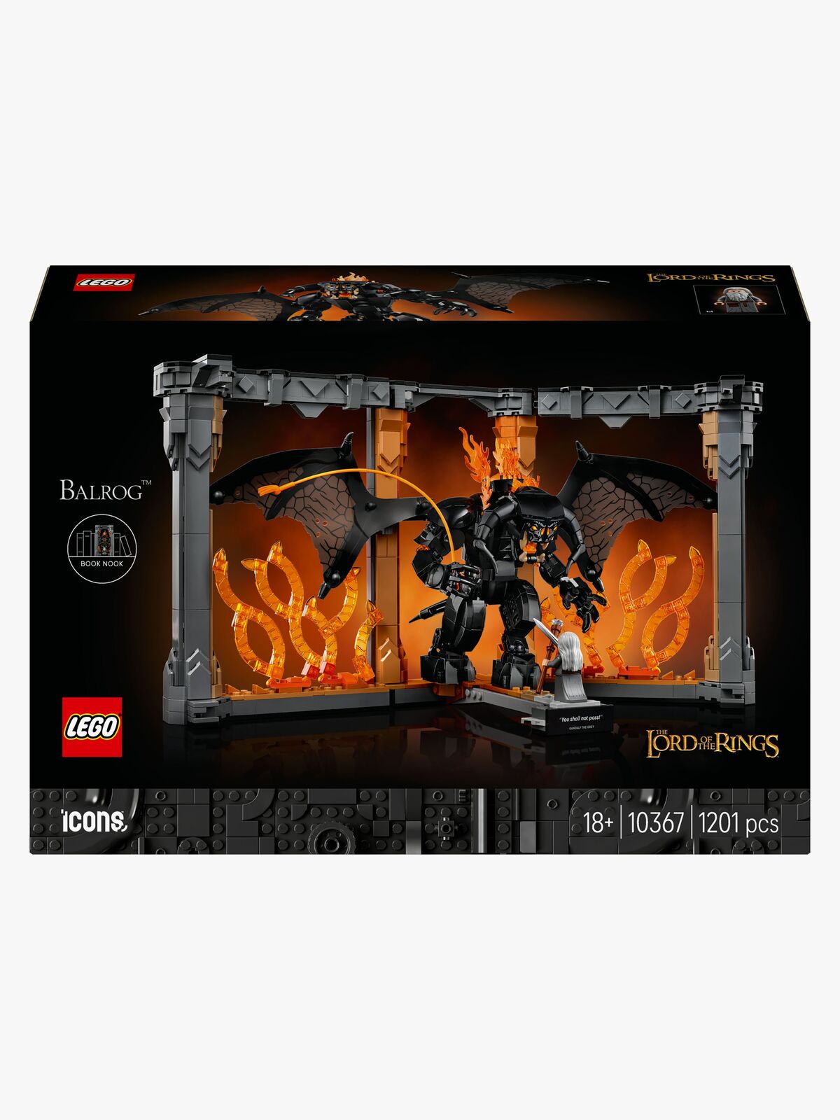 LEGO Icons 10367 Ringenes Herre: Balrog-bogniche