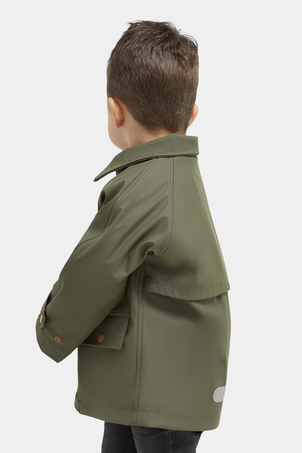 Nordbjörn Viskan Foret Regnjakke, Grøn