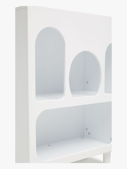 Minitude Form Bogreol, Hvid