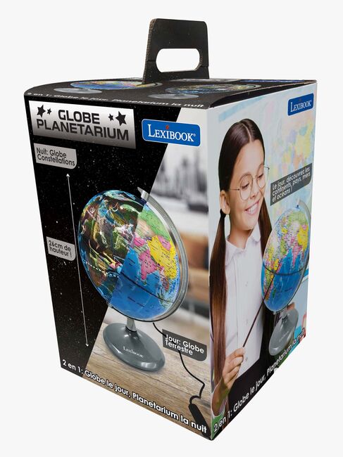 Lexibook Bordlampe Dag & Nat Globus Engelsk