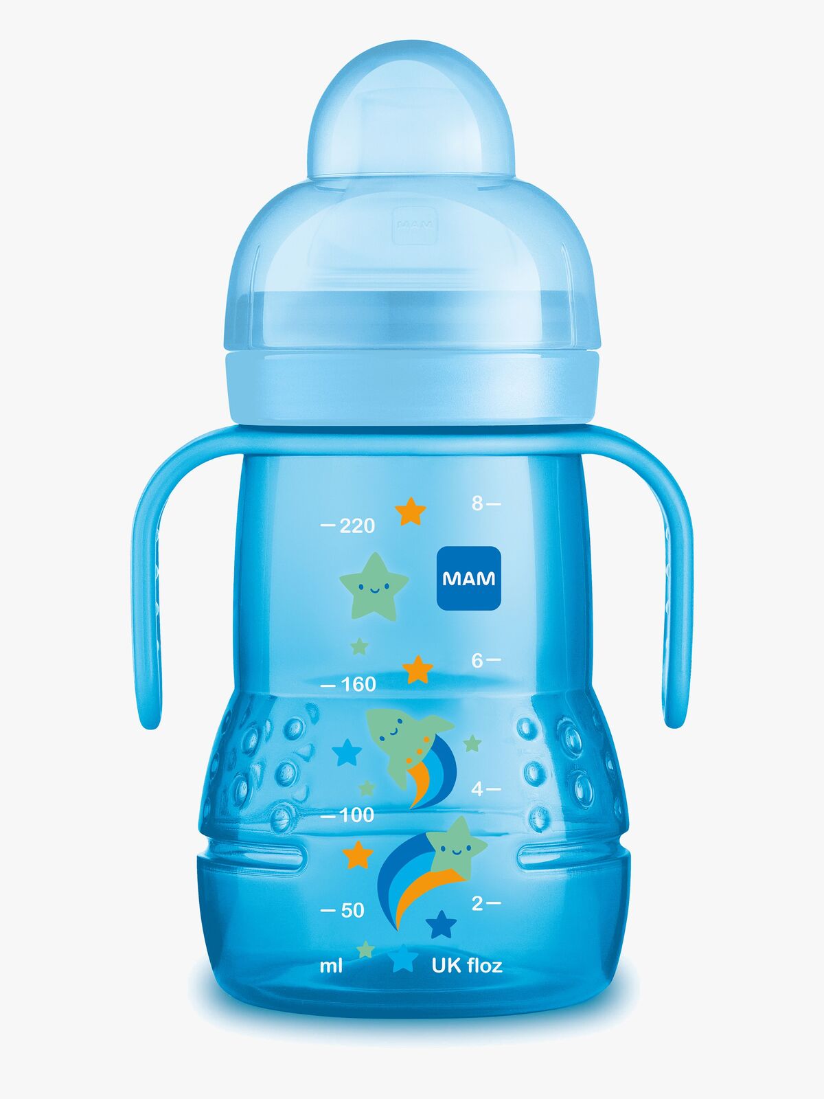 MAM Trainer Sutteflaske 220 ml, Blå