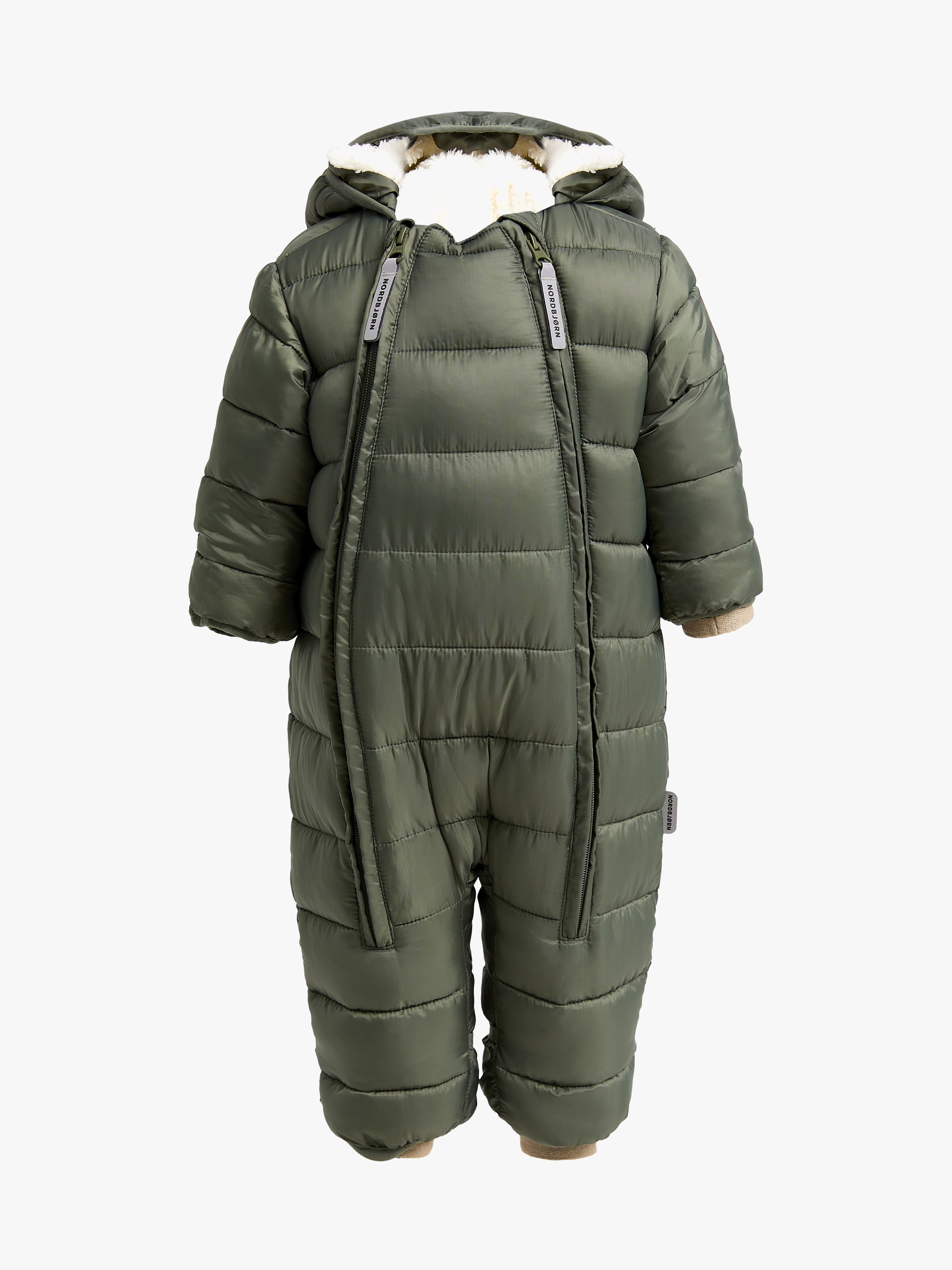 Nordbjørn Pilecub Babyflyverdragt, Green Thyme, 62, Overall