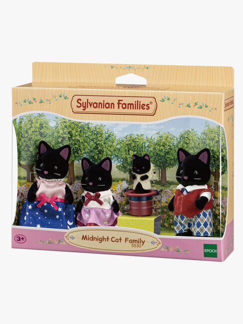 Sylvanian Families Figursæt Familien Midnatskat