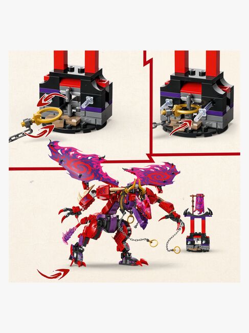 LEGO Ninjago 71832 Kaosdragen Thunderfang