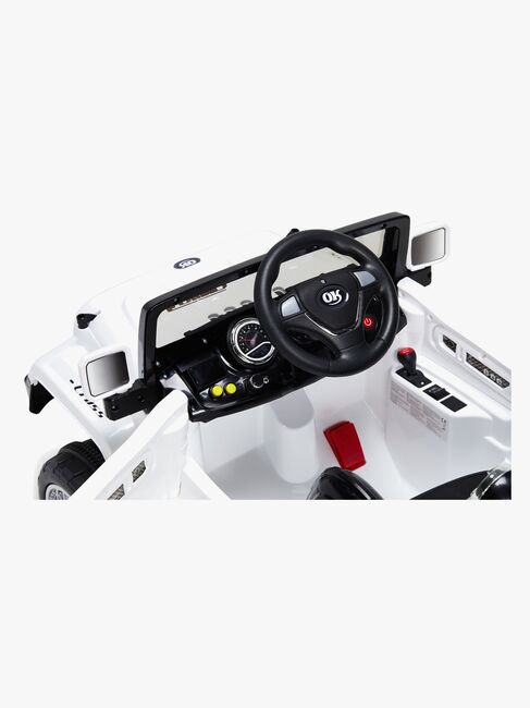 Alex's Garage Elbil Jeep, Hvid