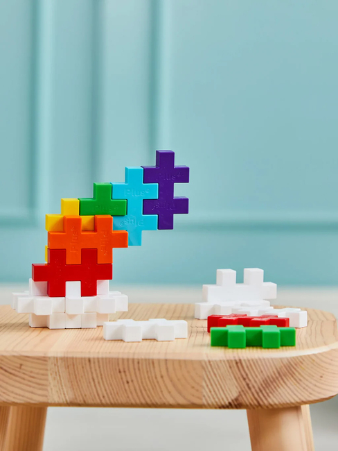 Plus-Plus BIG Byggesæt Rainbow Mix 100 Stk.