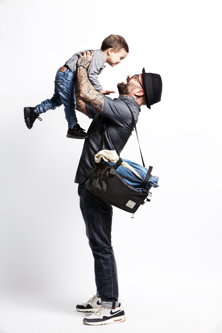 Love Radius Caravan Bag Hoftesæde, Sort